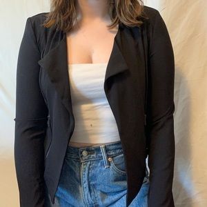 Lily Black Modern Black Blazer